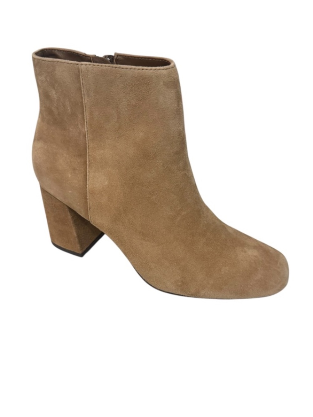 Bella Vita Women's Square Toe Ankle Boots, Saddle Suede Leather Size 6.5 - NWB